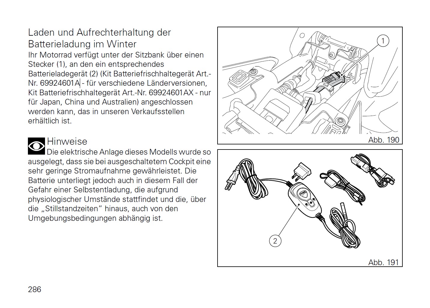 Schne Batterie Ladegert Anschliessen Bild